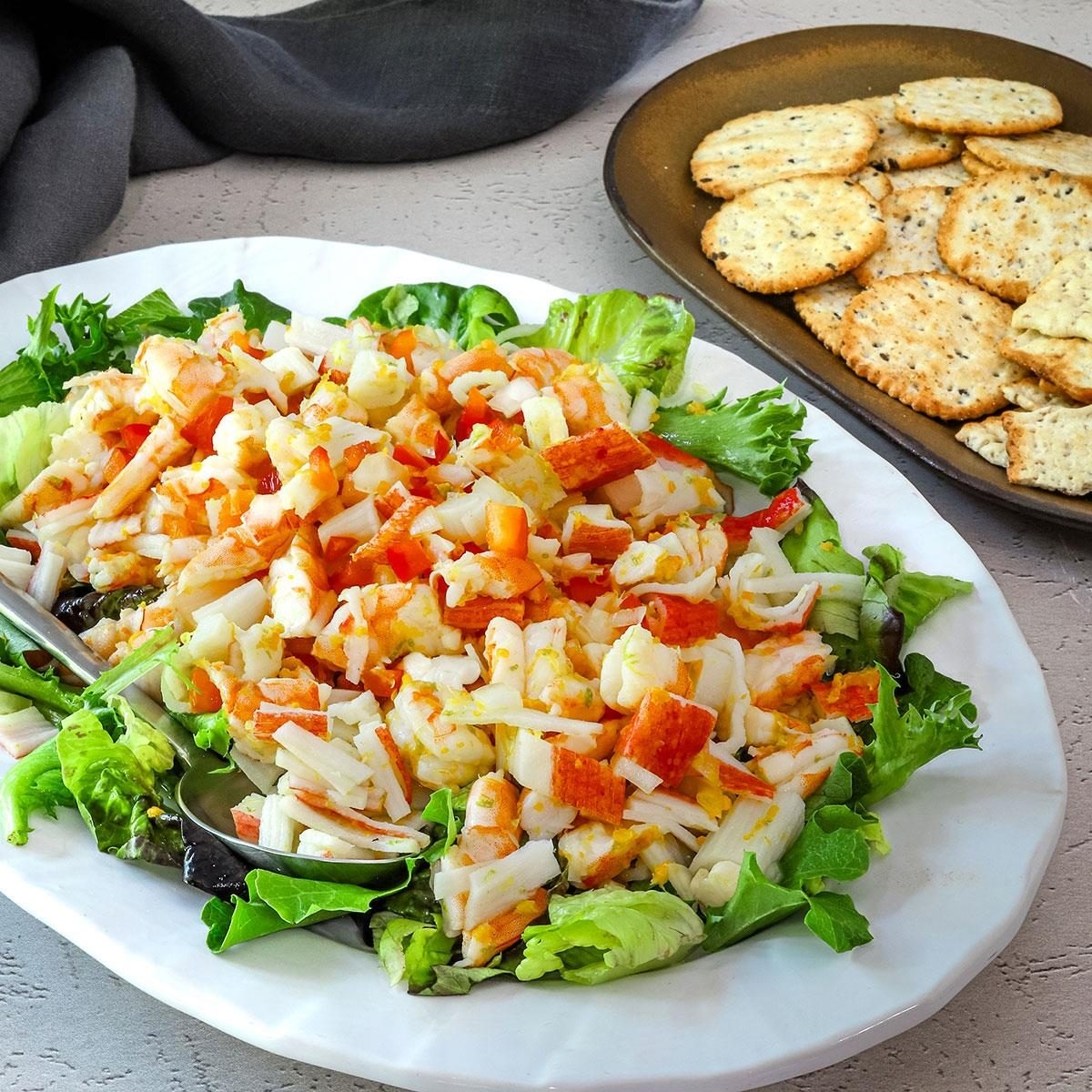 Easy Seafood Salad Recipe How To Make It