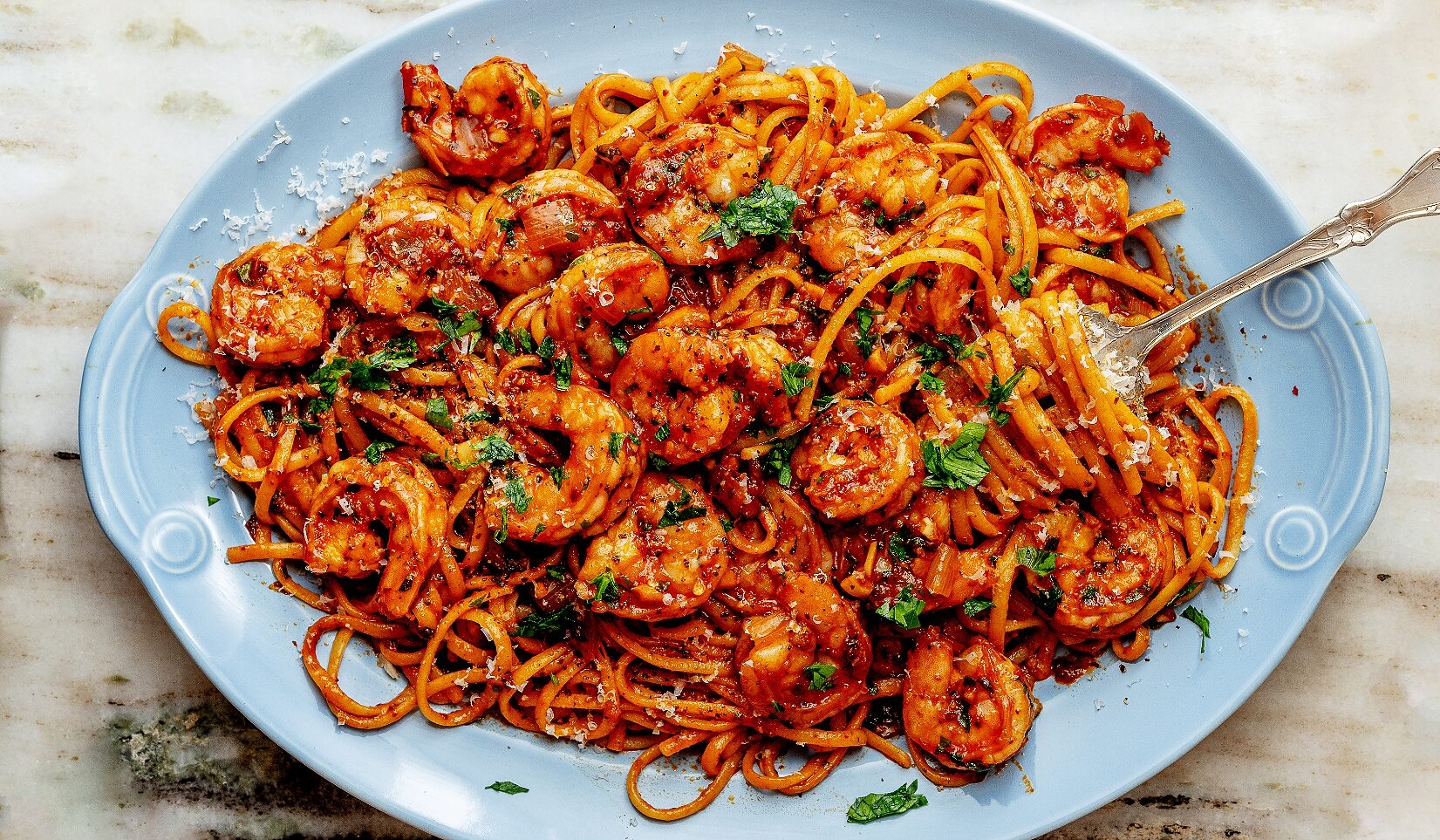 shrimp pasta recipes red sauce