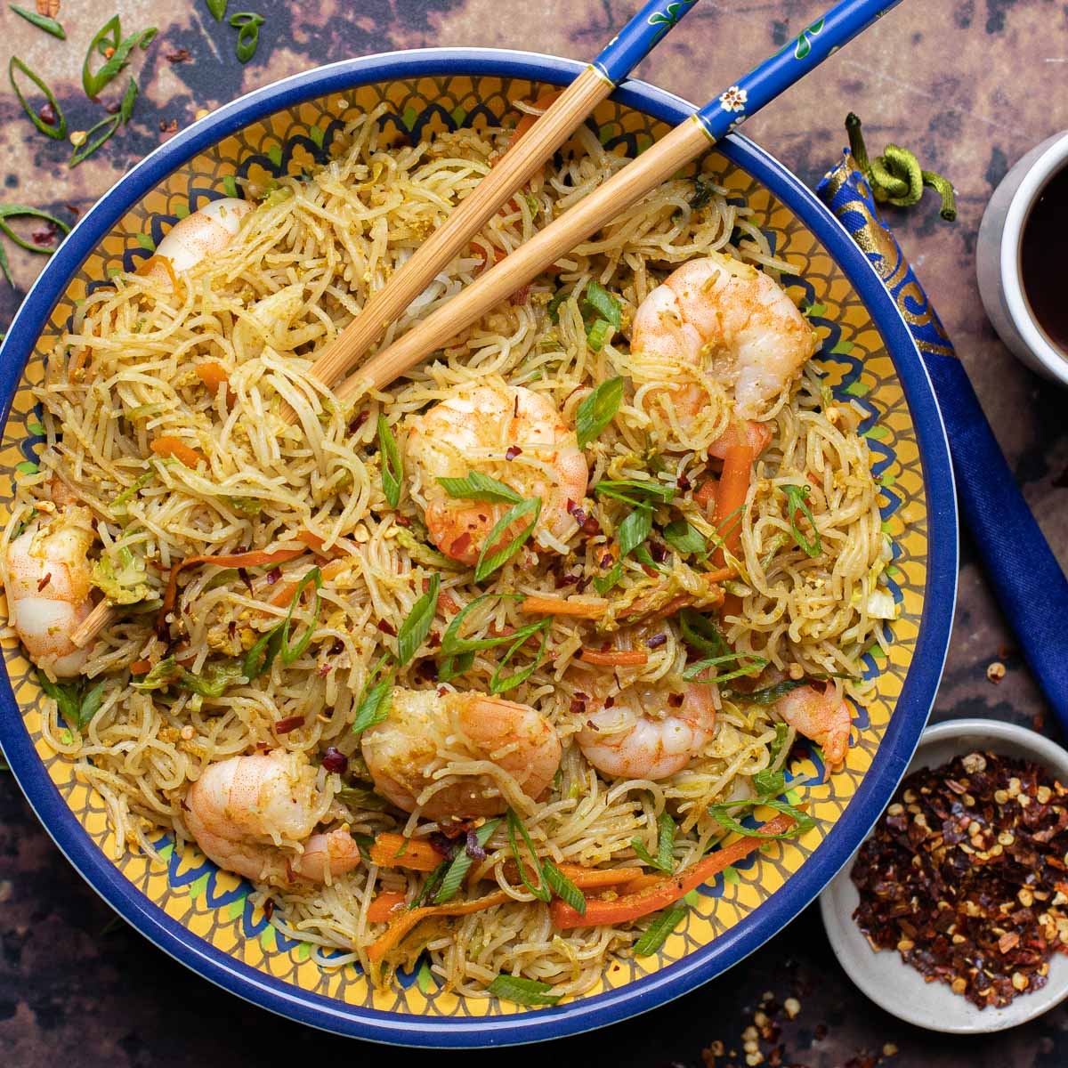 Easy Shrimp Mei Fun Recipe Singapore Rice Noodles Easy Shrimp Mei Fun Recipe Singapore Rice Noodles