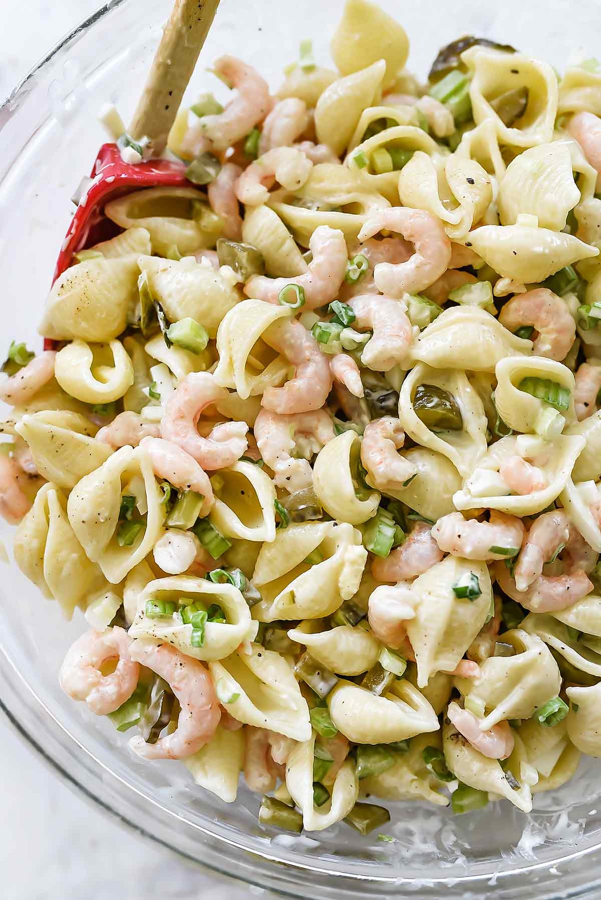Easy Shrimp Pasta Salad Recipe Foodiecrush Easy Shrimp Pasta Salad Recipe Foodiecrush