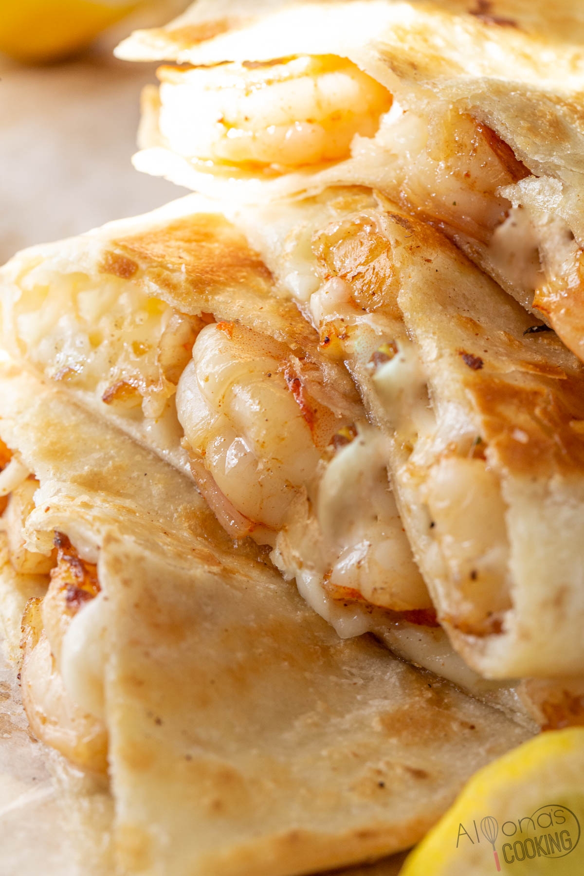 EASY Shrimp Quesadillas Alyona s Cooking