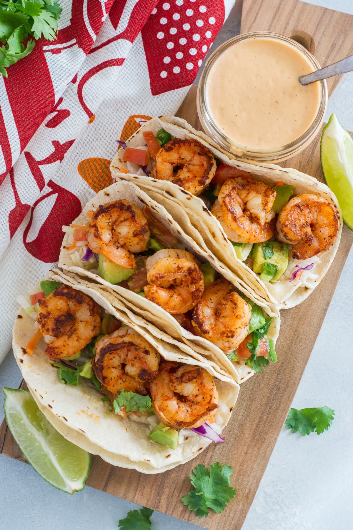 Easy Shrimp Tacos With Pineapple Chipotle Sauce My Dominican Kitchen Easy Shrimp Tacos With Pineapple Chipotle Sauce My Dominican Kitchen