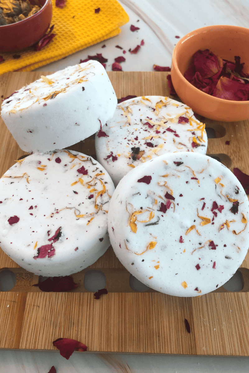 Easy Spa Like DIY Shower Steamer Recipe 