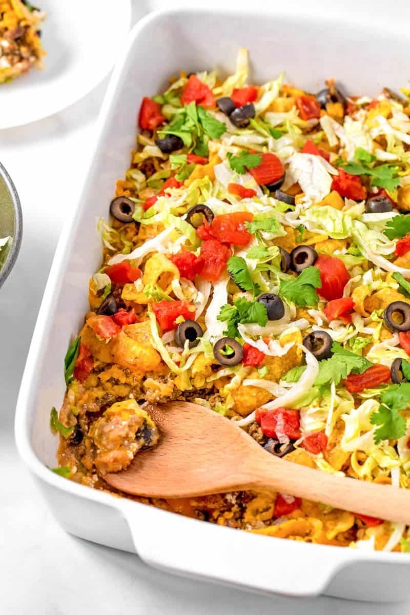 Easy Taco Casserole Recipe All Things Mamma