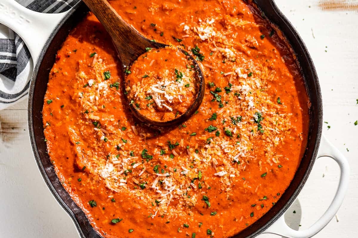 Easy Tomato Cream Sauce Get Inspired Everyday Easy Tomato Cream Sauce Get Inspired Everyday
