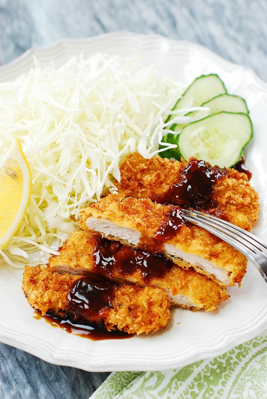 Easy Tonkatsu Donkkaseu Recipe Made With Pork Loin Chops