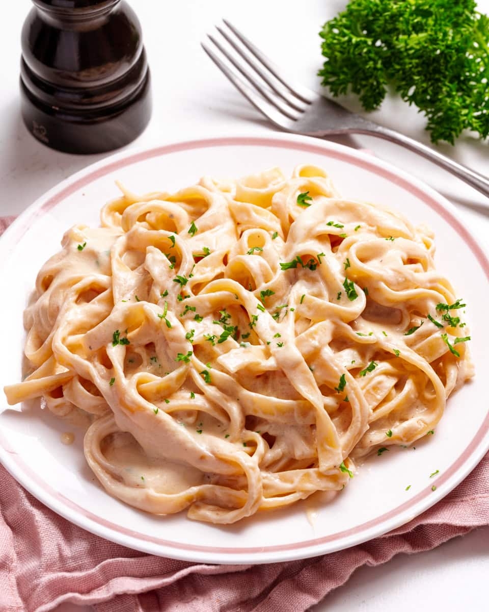 Easy Vegan Alfredo Sauce Recipe With No Cashews School Night Vegan