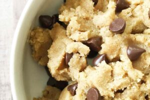 Edible Chocolate Chip Cookie Dough Vegan Gluten Free The Skinny Fork