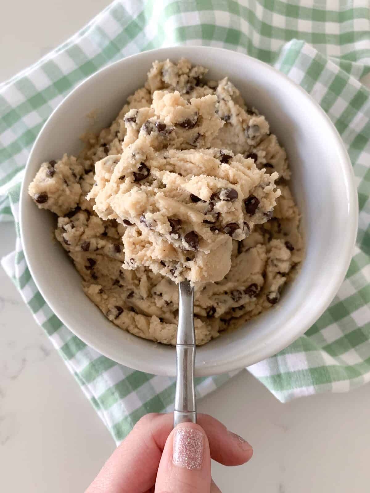 Edible Cookie Dough BEST Edible Cookie Dough Recipe 