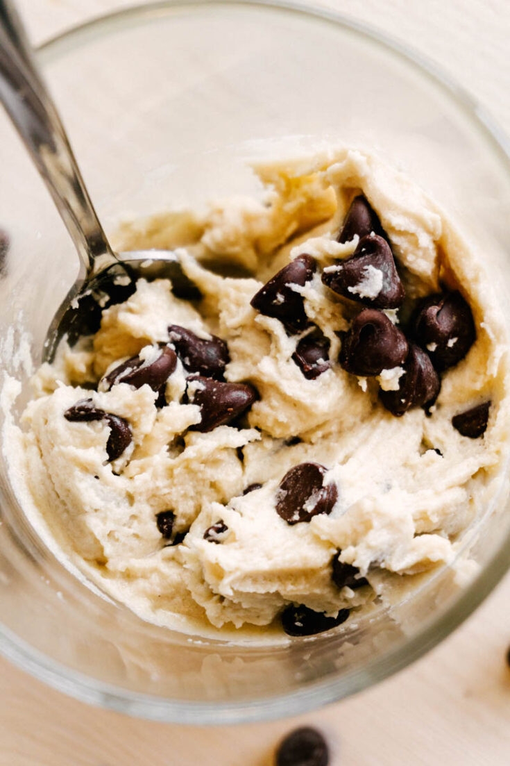 Edible Cookie Dough For One Taste Before Beauty