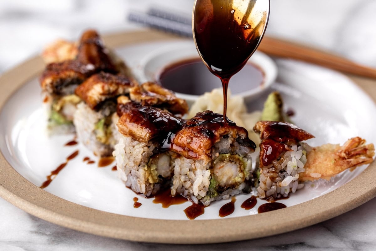 Eel Sauce Unagi Sauce Cooking With Cocktail Rings