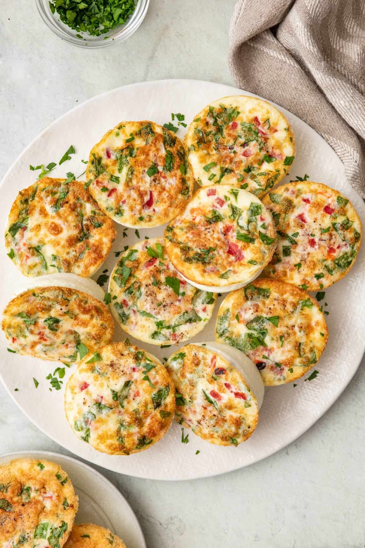 Egg White Bites With Red Pepper Starbucks Copycat Recipe 