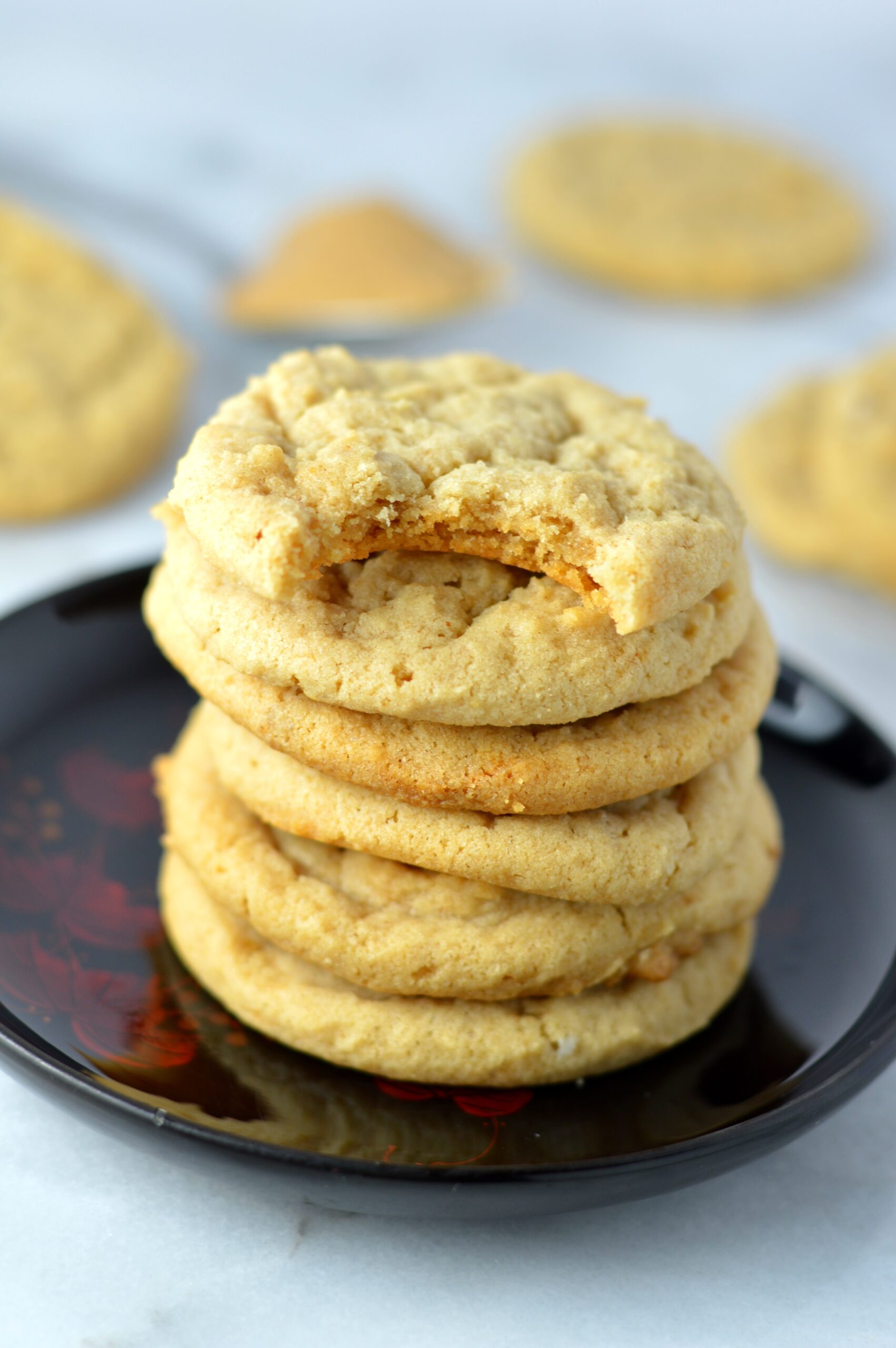 Eggless Peanut Butter Cookies A Taste Of Madness