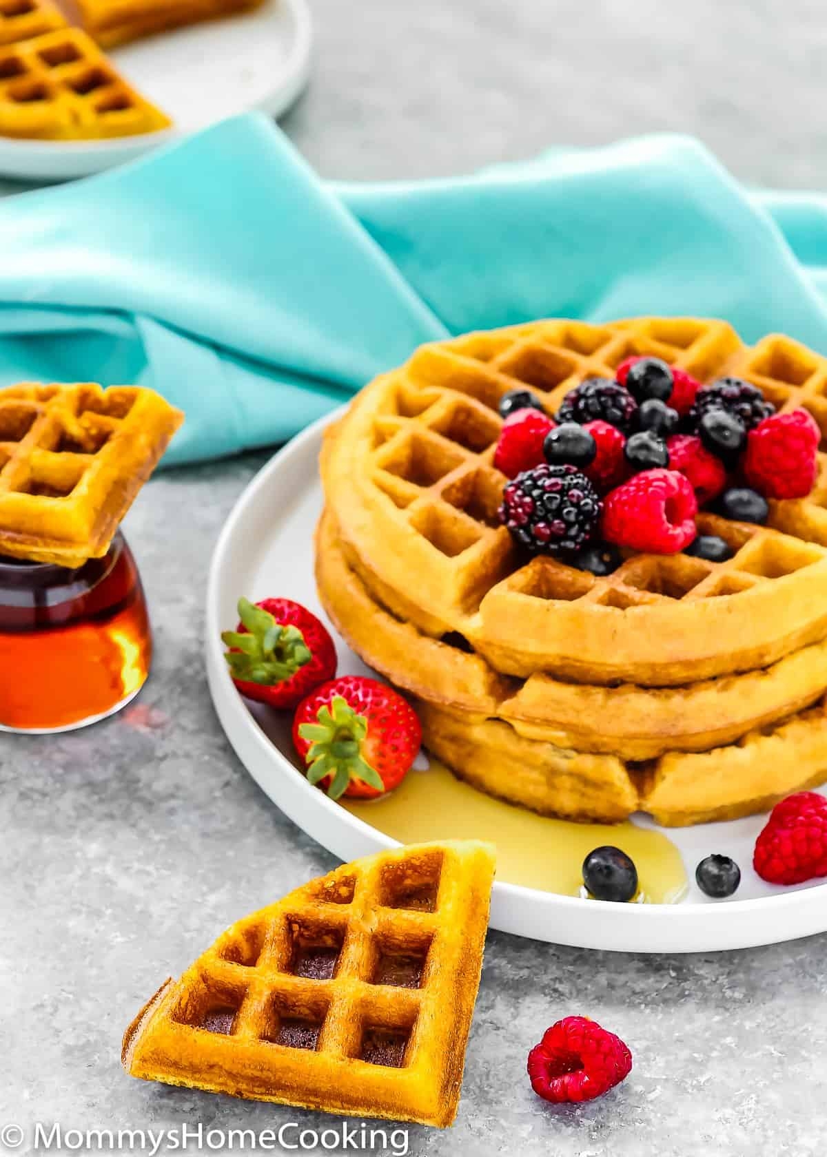 Eggless Waffles Mommy s Home Cooking