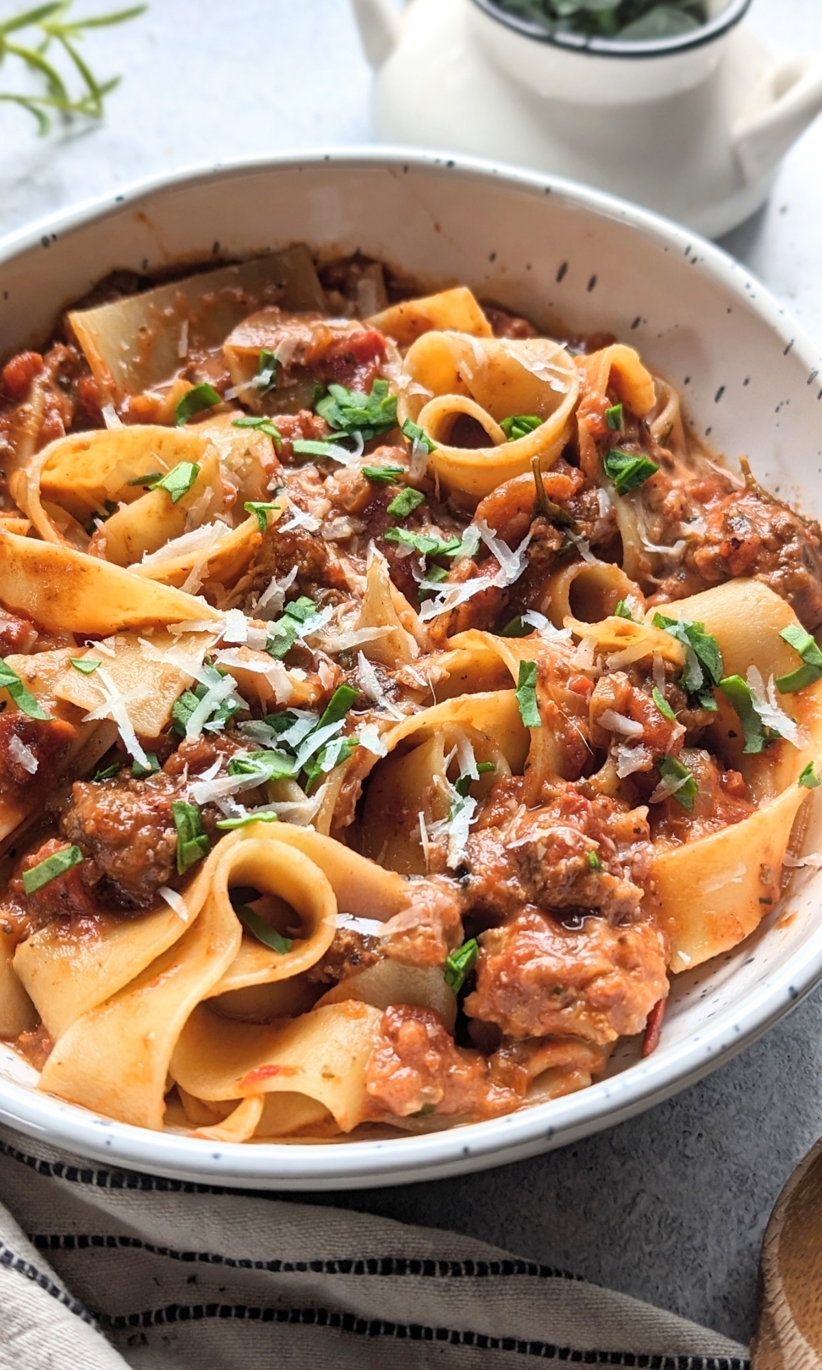 Elk Bolognese Pasta Recipe Modern Bites