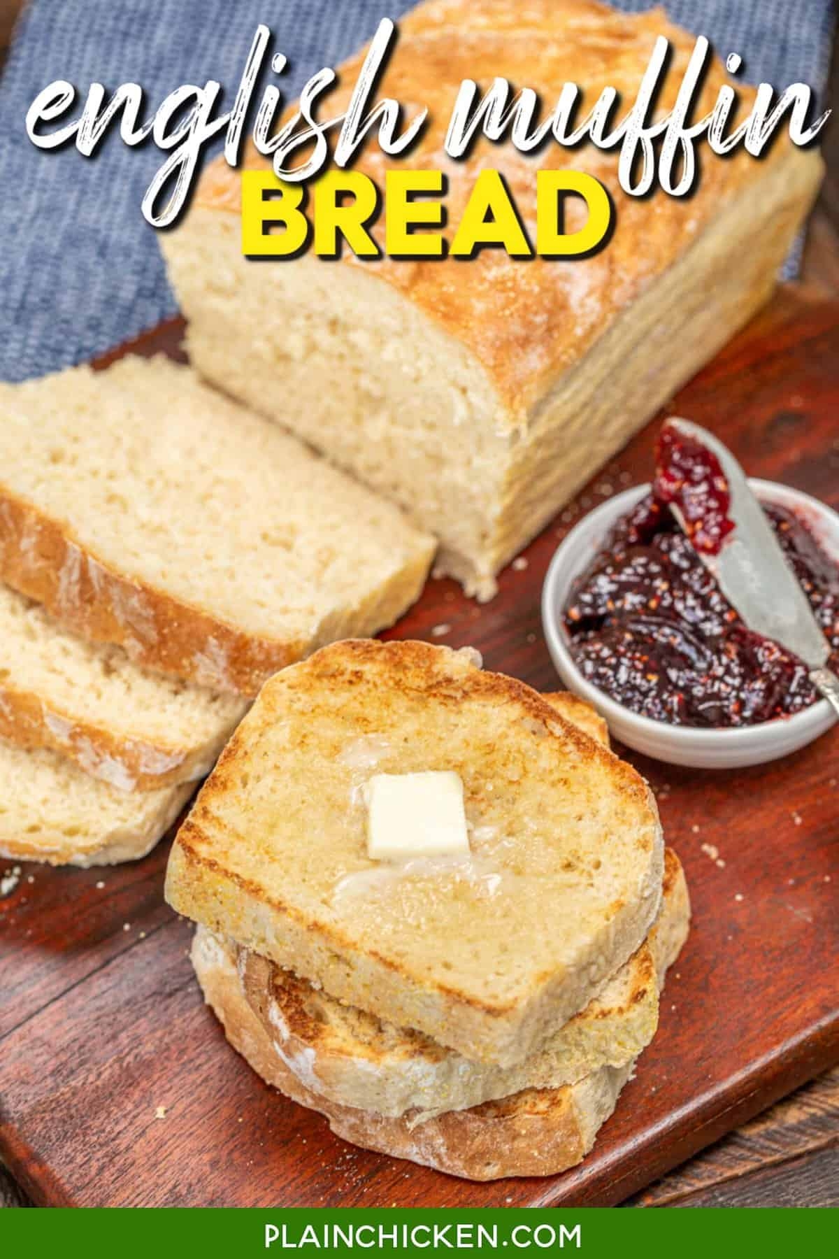 English Muffin Bread Plain Chicken
