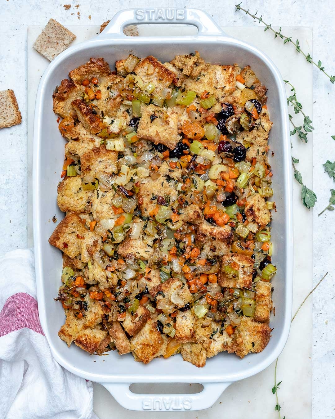 Ezekiel Bread Stuffing For A Clean Thanksgiving Side Clean Food Crush