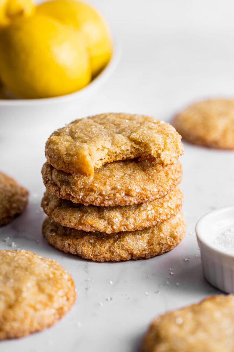 Fancy Low Effort Lemon Sugar Cookies MikeBakesNYC