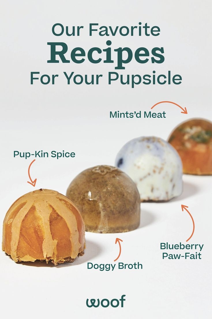 woof pupsicle recipes