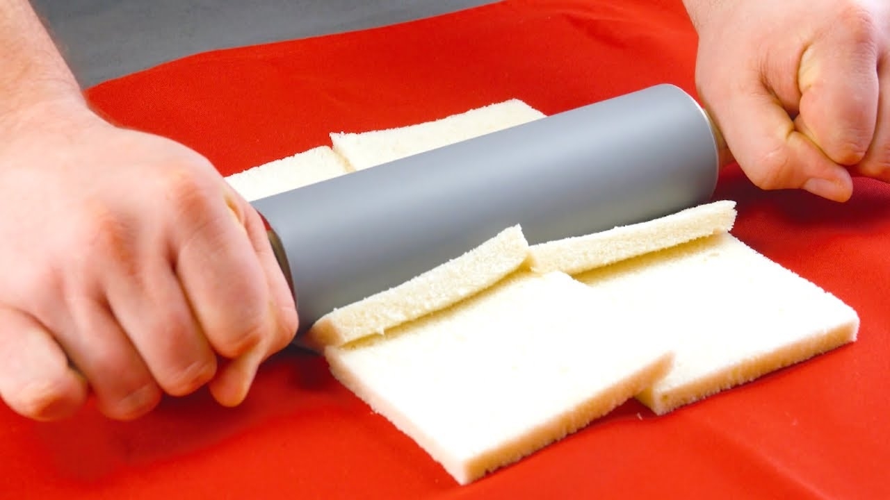 Flatten 6 Slices Of White Bread For A New Take On A Classic Sandwich YouTube