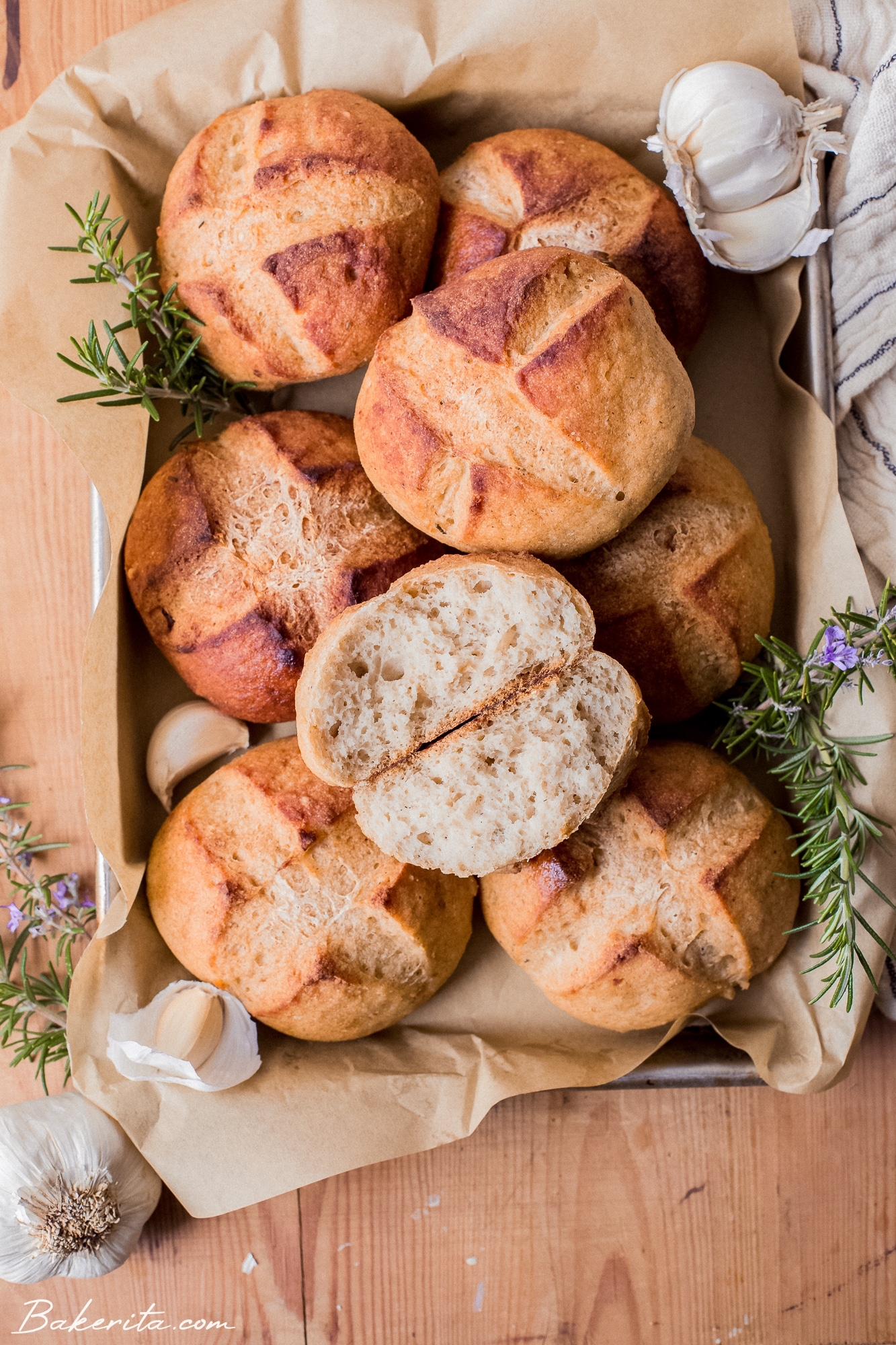 Fluffy Gluten Free Sourdough Rolls Bakerita