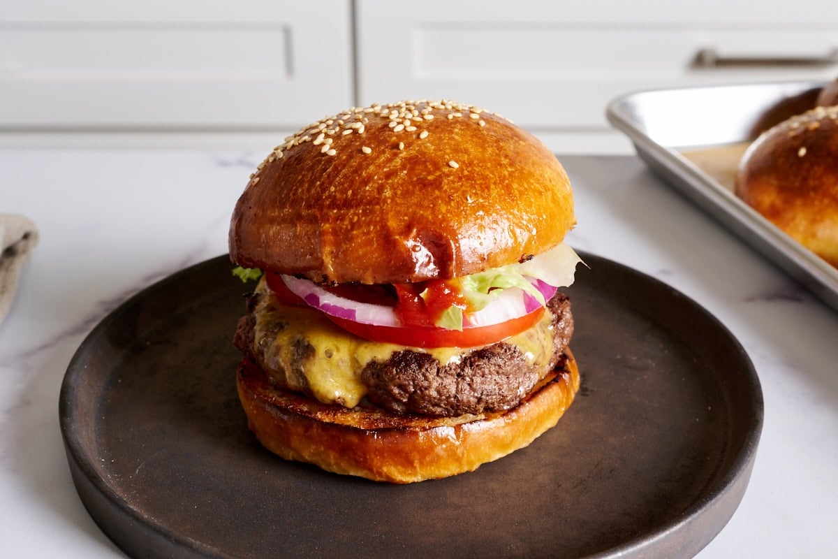 Fluffy Milk Bread Hamburger Buns The Perfect Loaf