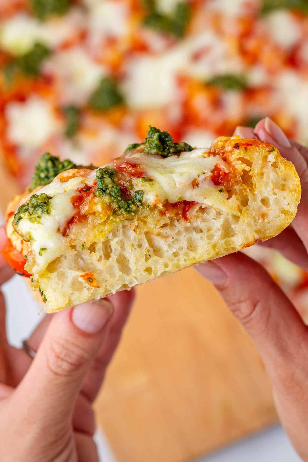 Focaccia Pizza Easy No Knead Dough Cooking With Ayeh Focaccia Pizza Easy No Knead Dough Cooking With Ayeh