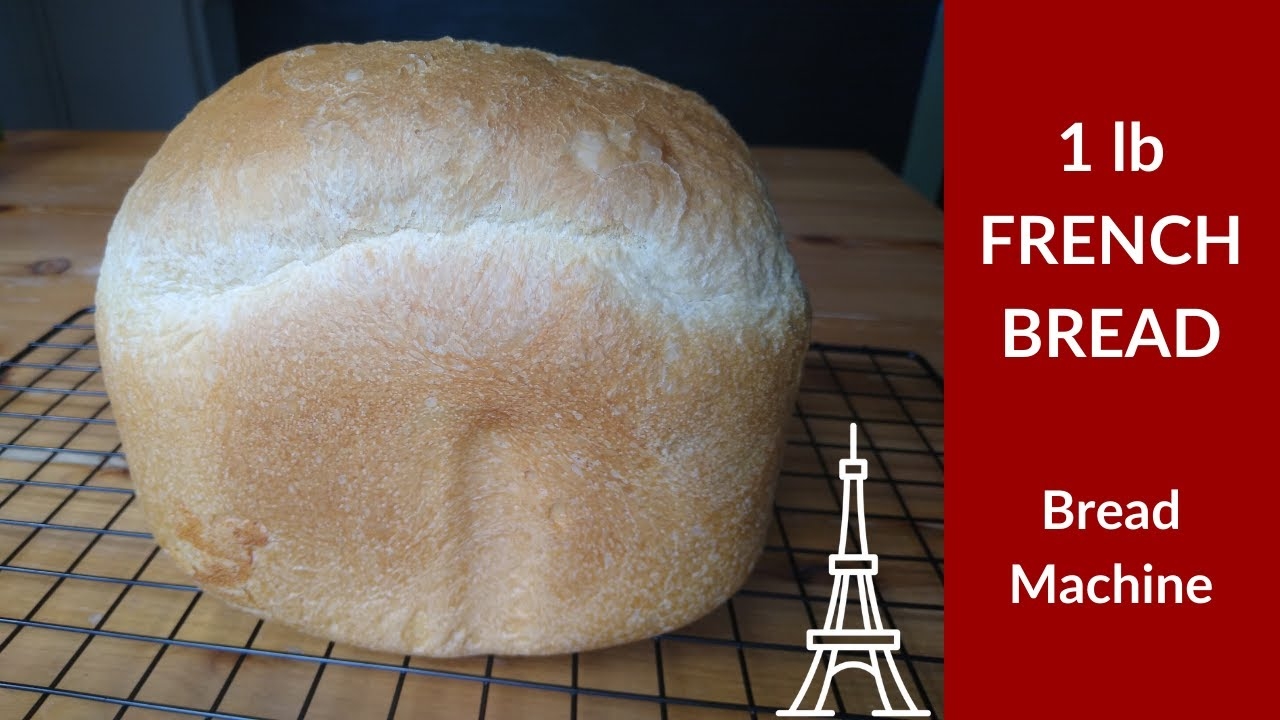 French Bread Recipe In Bread Machine 1 Pound Frigidaire Bread Maker Bread Maker Recipe YouTube