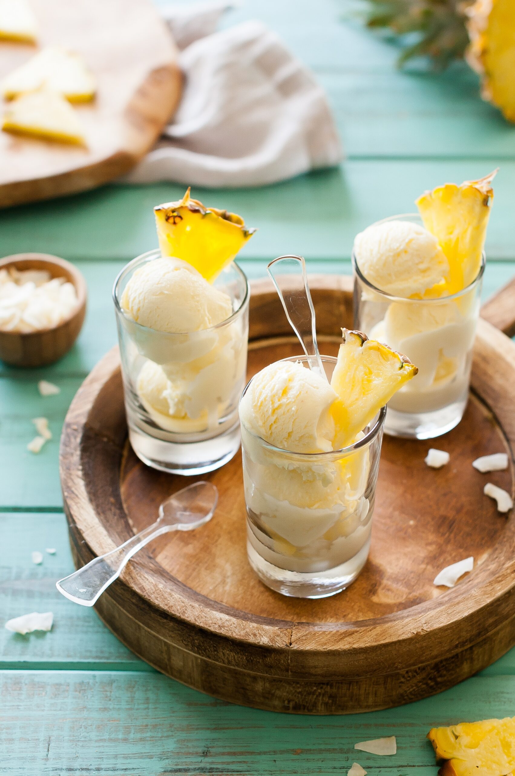 Fresh Pineapple Ice Cream The Kitchen McCabe