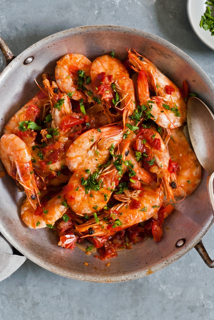 Gamberi Alla Busara Recipe Great Italian Chefs