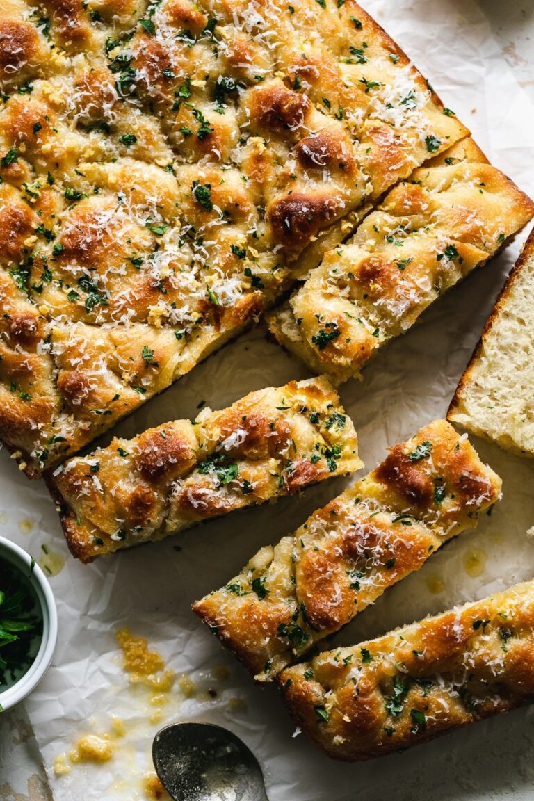 Garlic Bread Focaccia Spices In My DNA
