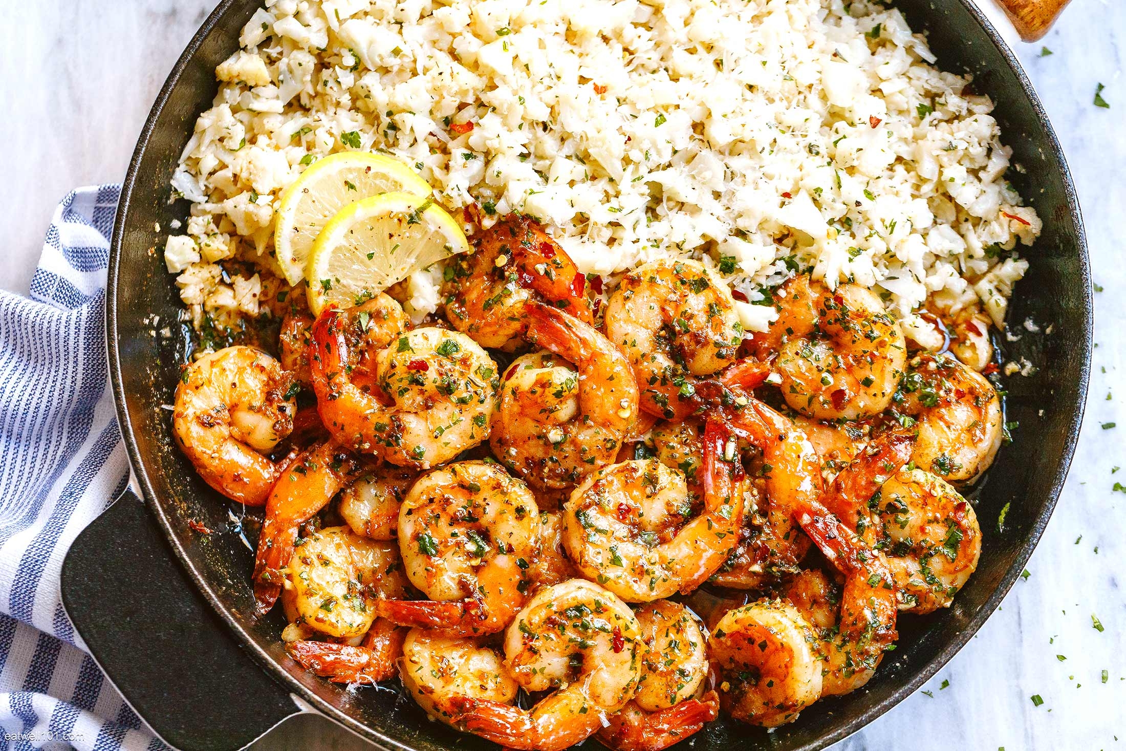 Garlic Butter Shrimp Recipe Healthy Shrimp Recipe Eatwell101