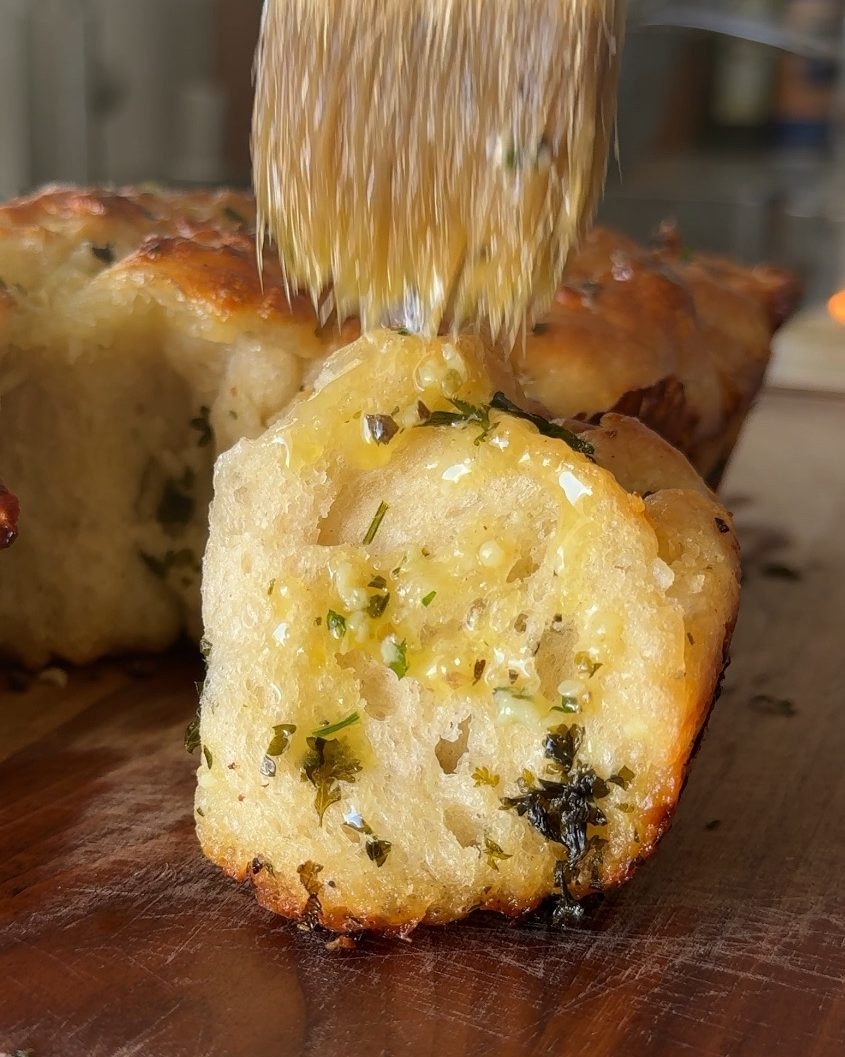 Garlic Focaccia Cheesy Bread Salt N Sprinkles