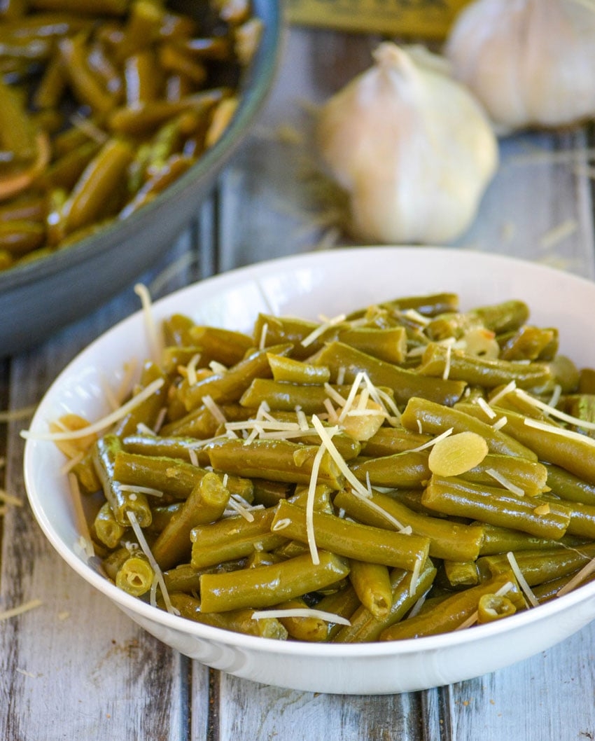 Garlic Parmesan Canned Green Beans 4 Sons R Us
