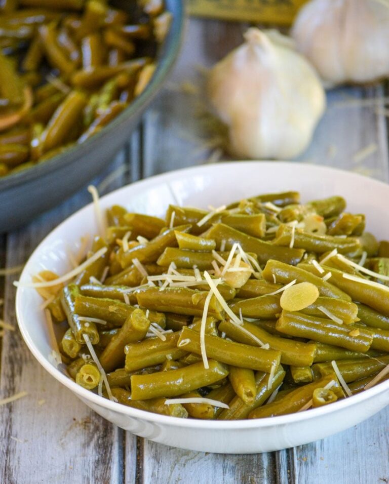 Garlic Parmesan Canned Green Beans 4 Sons R Us