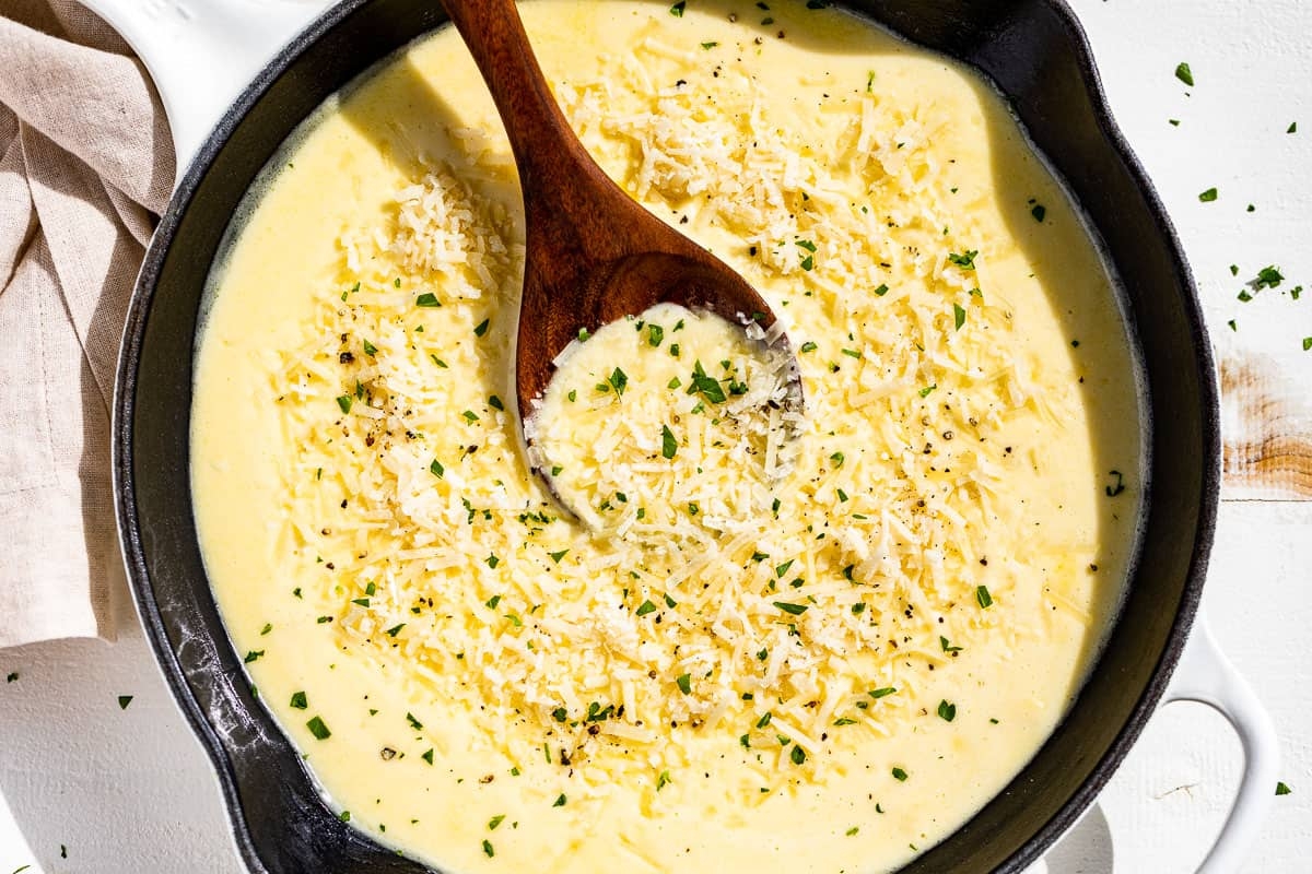 Garlic Parmesan Sauce 15 Minutes Get Inspired Everyday Garlic Parmesan Sauce 15 Minutes Get Inspired Everyday