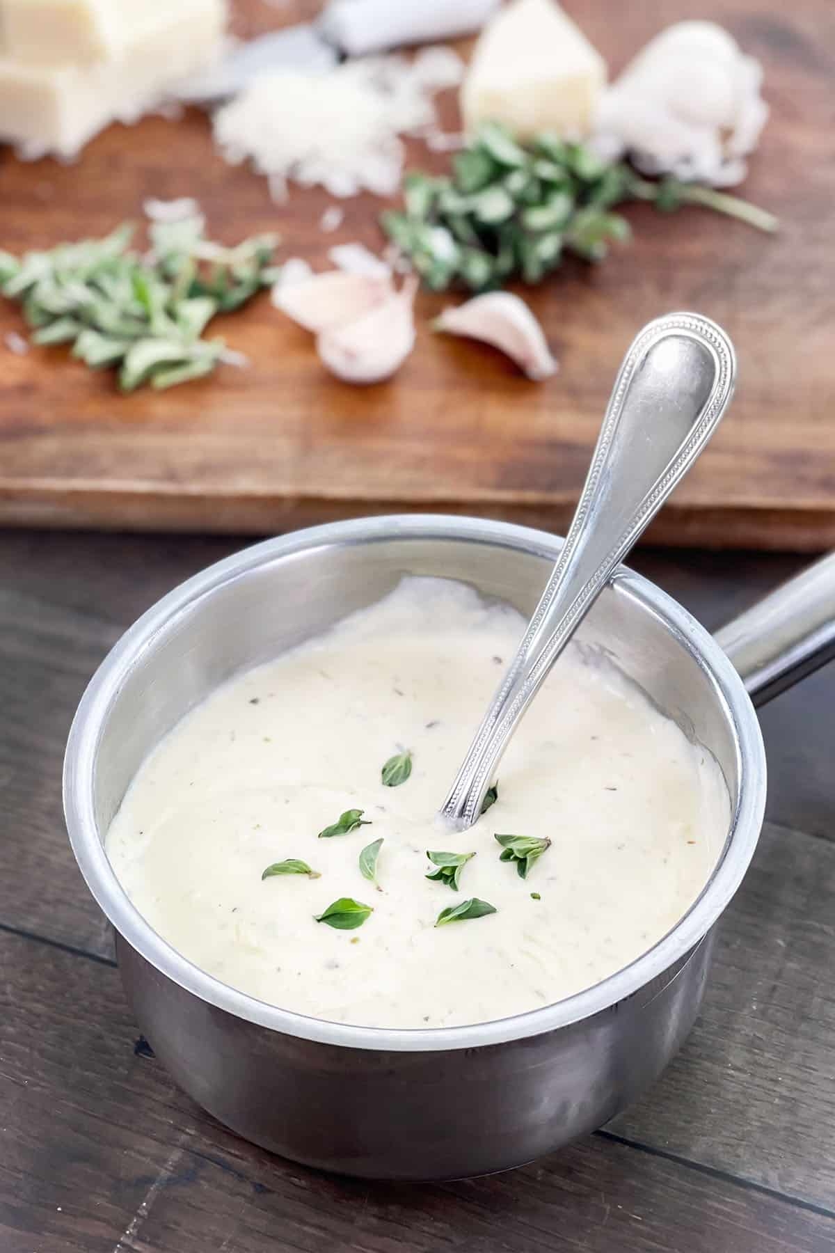 Garlic Parmesan Sauce COOKtheSTORY Garlic Parmesan Sauce COOKtheSTORY