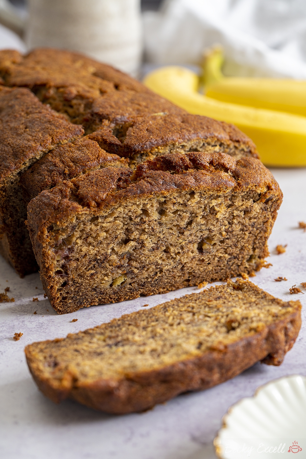 Gluten Free Banana Bread Recipe BEST EVER Only 6 Ingredients 