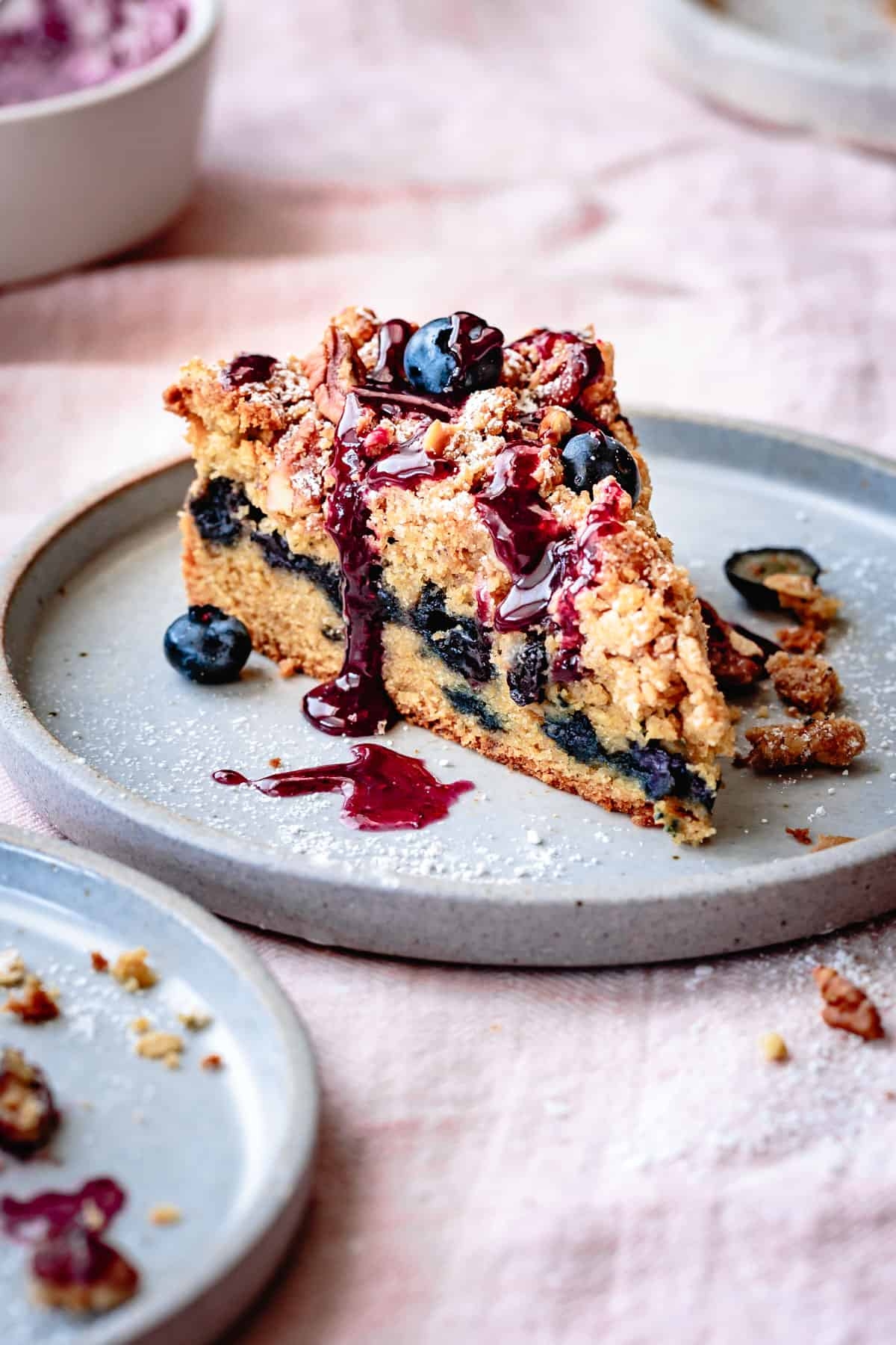 Gluten Free Blueberry Coffee Cake Pecan Streusel The Bojon Gourmet