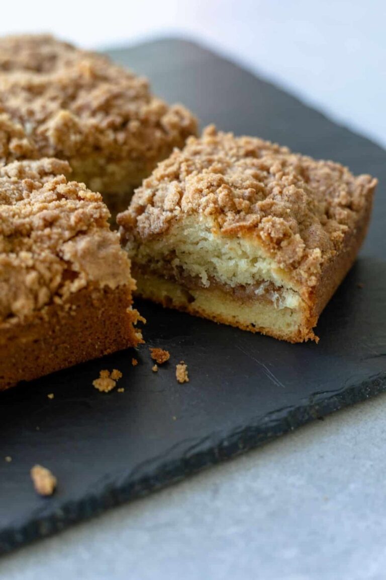 Gluten Free Sour Cream Coffee Cake With Cinnamon Streusel Crumble Amanda Haas Cooks