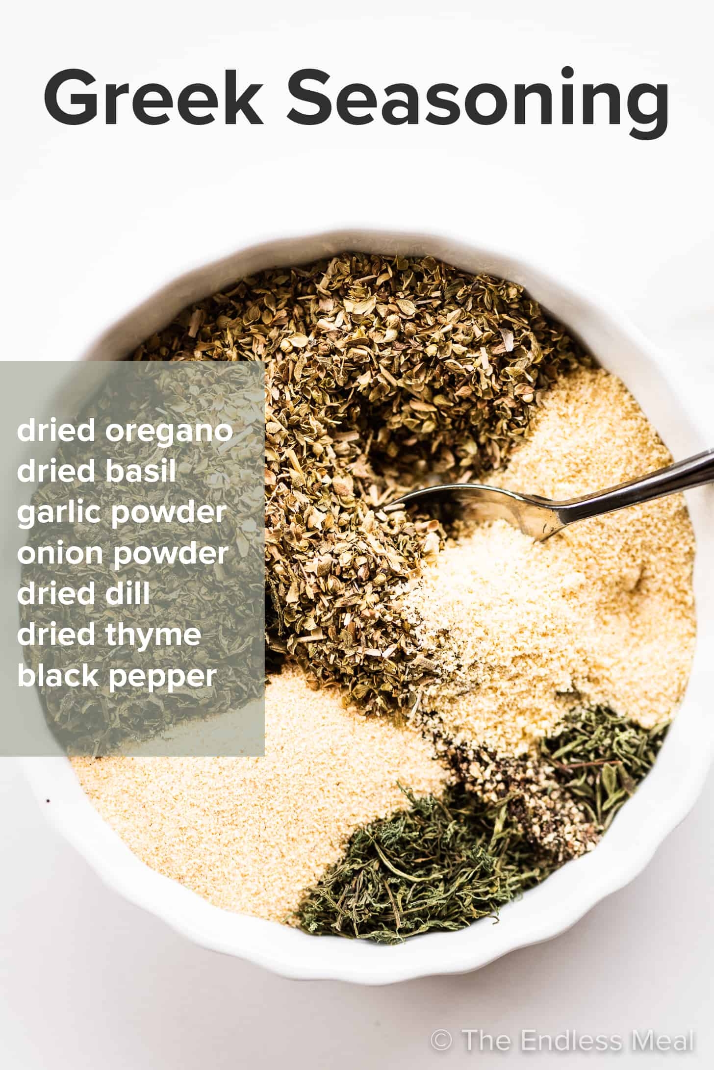 Greek Seasoning Blend
