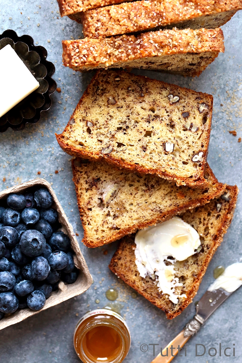Greek Yogurt Banana Bread Tutti Dolci Baking Recipes