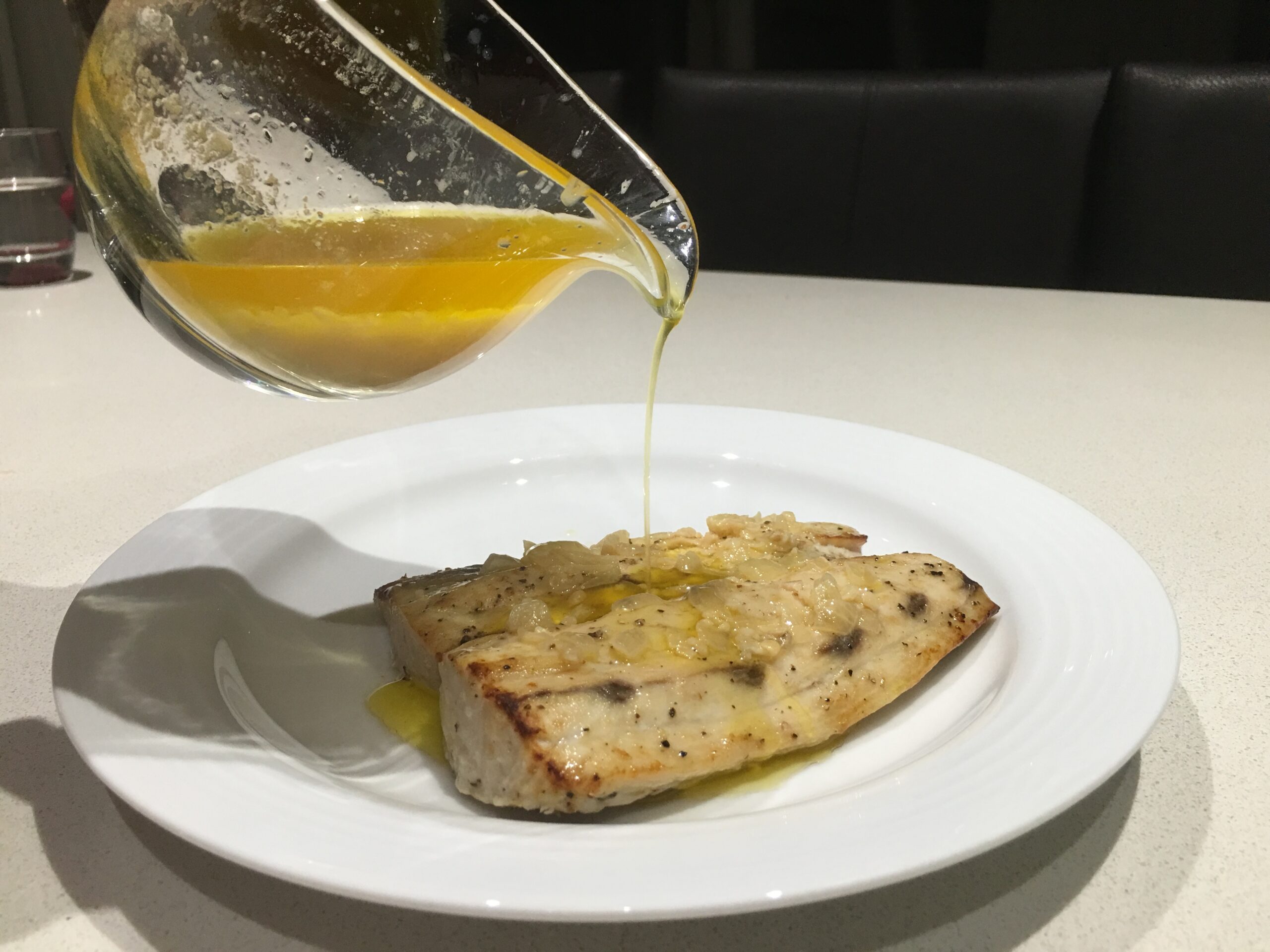 Grilled Dorado In A Lemon Butter Sauce The Fish Wife