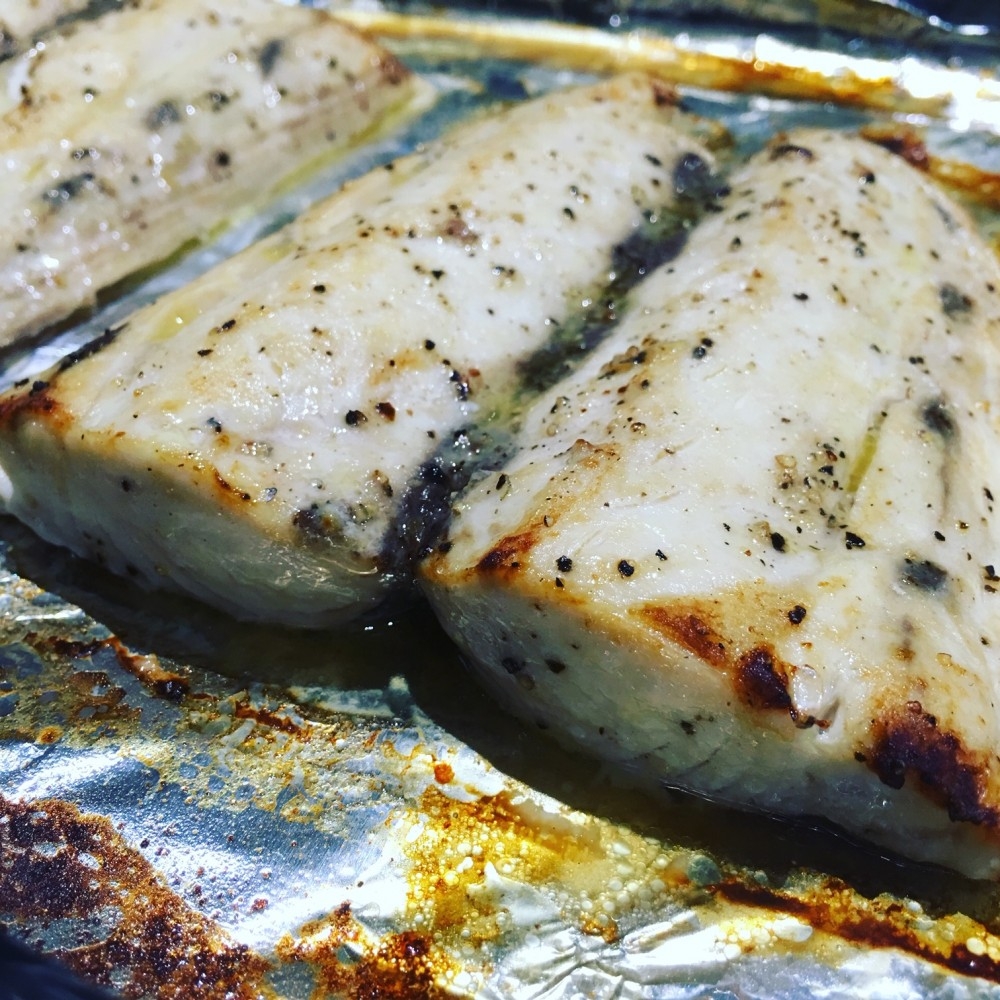Grilled Dorado In A Lemon Butter Sauce The Fish Wife