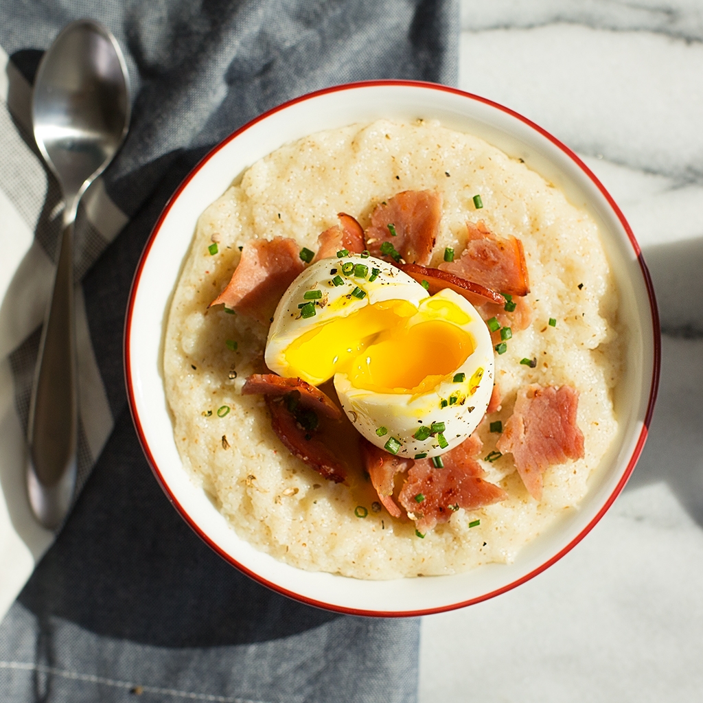 Ham n Egg Cream Of Wheat Breakfast Recipes Cream Of Wheat 