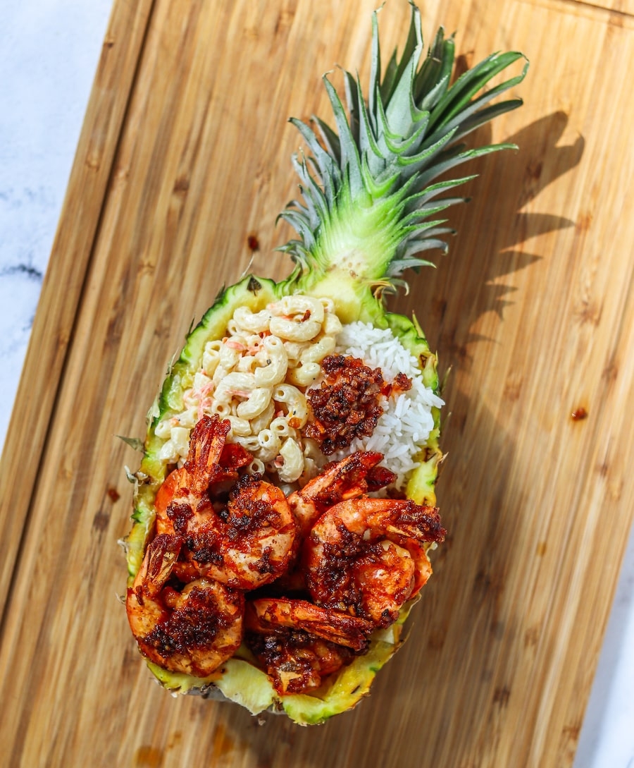 Hawaiian Garlic Shrimp With Macaroni Salad Indulgent Eats Dining Recipes Travel Hawaiian Garlic Shrimp With Macaroni Salad Indulgent Eats Dining Recipes Travel