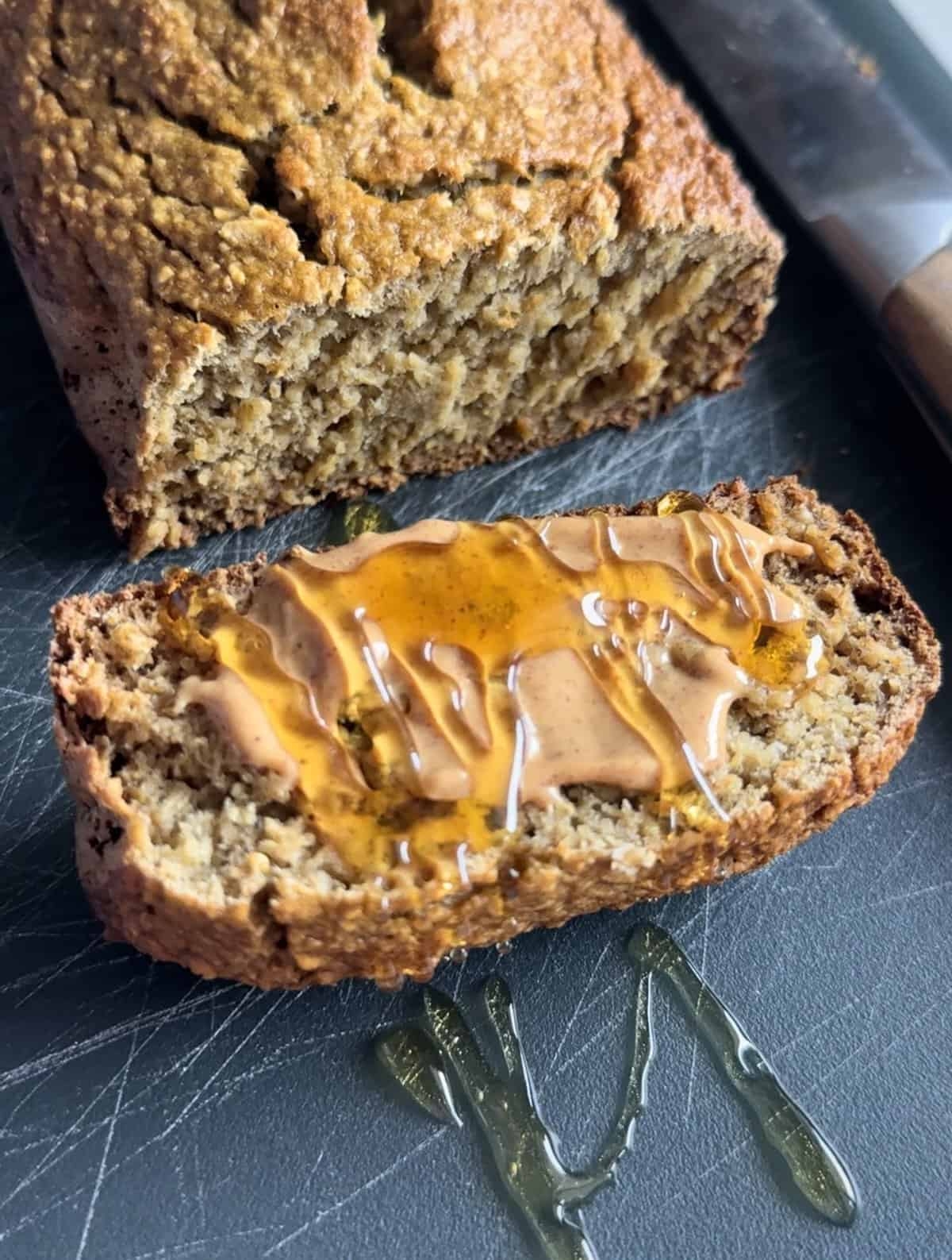 Healthy Banana Oatmeal Bread 5 Ingredients Hungry Happens Healthy Banana Oatmeal Bread 5 Ingredients Hungry Happens