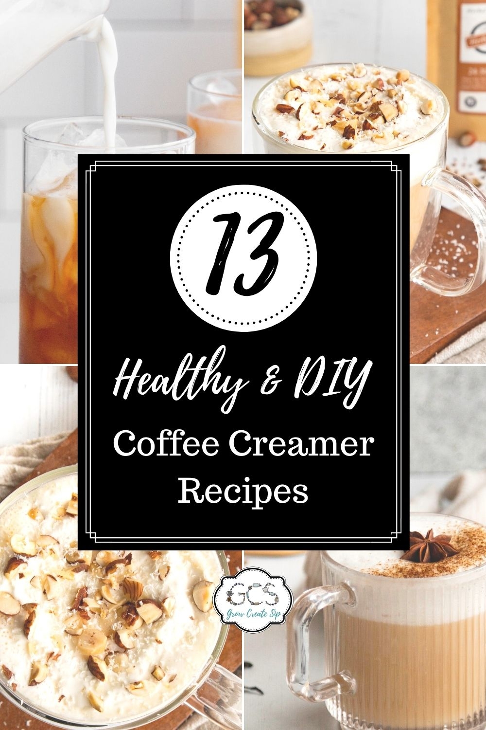 Healthy Homemade Coffee Creamer 13 Flavor Options Healthy Homemade Coffee Creamer 13 Flavor Options