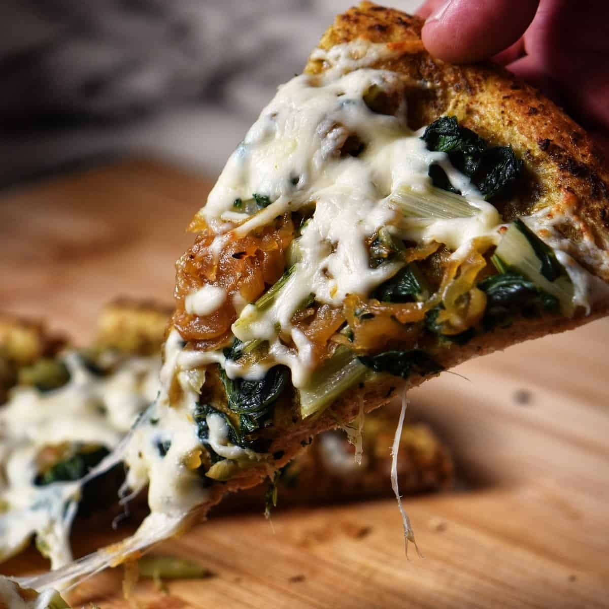 Healthy Homemade Pizza Recipe With Swiss Chard She Loves Biscotti