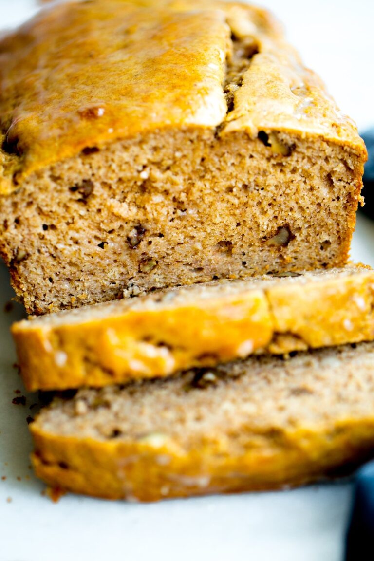 Healthy No Added Sugar Banana Bread Modern Minimalism